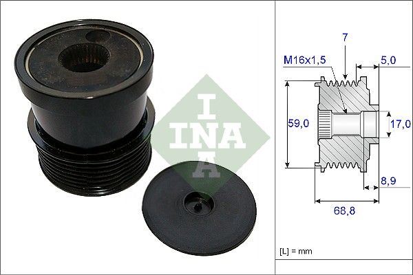 INA ŞARJ DİNAMO BİLYASI TRANSIT V184 2.4 TDCI (İNA 535 0354 10) FORD 2000>2006 INA ŞARJ DİNAMO BİLYASI TRANSIT V184 2.4 TDCI (İNA 535 0354 10) FORD 2000>2006