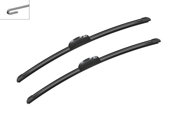 SİLECEK SÜPÜRGESİ ÖN TAKIM AEROTWİN 530×530MM VW PASSAT-A4-A6-MAXIMA-206-CLIO SYMBOL KAMPANYALI