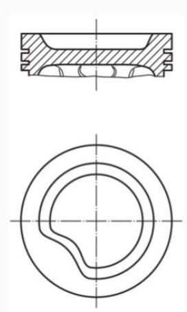 PİSTON SEGMAN 77.60MM STD OPEL C14NZ ASTRA F CORSA B VECTRA A (FM 87-71677 STD) KAMPANYALI