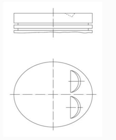 PİSTON SEGMAN 72.50MM STD1.2 16V X12XE Z12XE (FM 87-71668 STD) OPEL CORSA B-ASTRA G 1998>2005 KAMPANYALI