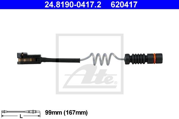 ATE BALATA FİŞİ ARKA VW LT28-35-46 SPRINTER 2,3 2,5 2,8 1997>2007