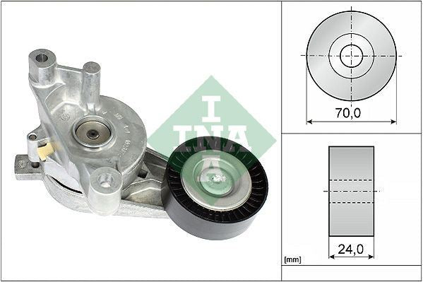 INA GERGİ KÜTÜĞÜ BİLYALI CADDY III-GOLF V PASSAT BJB, BLS,BRU, BXF, BXJ,BKC, BLS, BXE,BKP, CBAB 1.9-2.0 VW